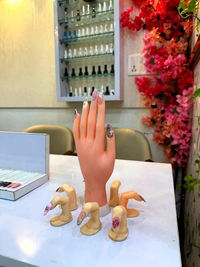 Custom Gel Nail Art Studio Display Prem Nagar